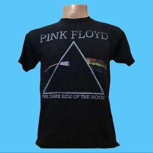 Pink Floyd Dark Side Of The Moon T-Shirt 2015 Distressed Tee Men's XL